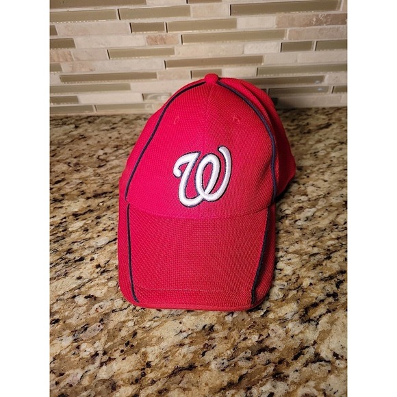 Washington Nationals Hat MLB Red Cap Baseball Cap Flex Fit one size - Picture 11 of 11